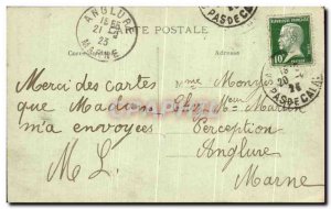 Postcard Old Saint Omer St Denis Church