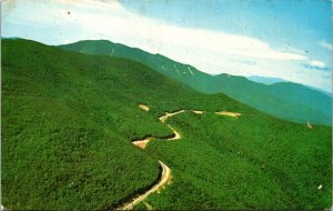 Aerial View Kancamagus Highway Mountain National Forest New Hampshire Postcard