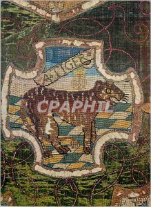Modern Postcard A Tiger In the center of the cipher of Mary Queen of Scots Vi...