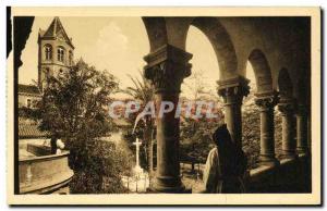 Old Postcard Ile St Honorat Monastery vision of the beyond