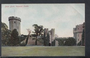 Warwickshire Postcard - Court Yard, Warwick Castle    RS18519