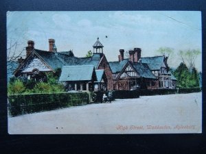 Bucks AYLESBURY Waddesdon High Street c1905 Postcard by Tabor Series