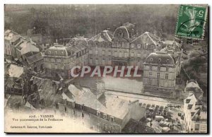 Old Postcard Vannes panoramic view of the Prefecture