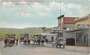 Post Card Shops Mexico for San Diego, CA 1912 