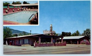 CARSON CITY, NV Nevada ~ Roadside CARSON SANDS MOTEL  c1950s Postcard