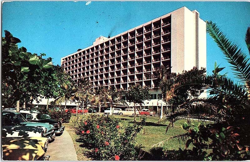 Postcard HOTEL SCENE San Juan Puerto Rico PR AI8521