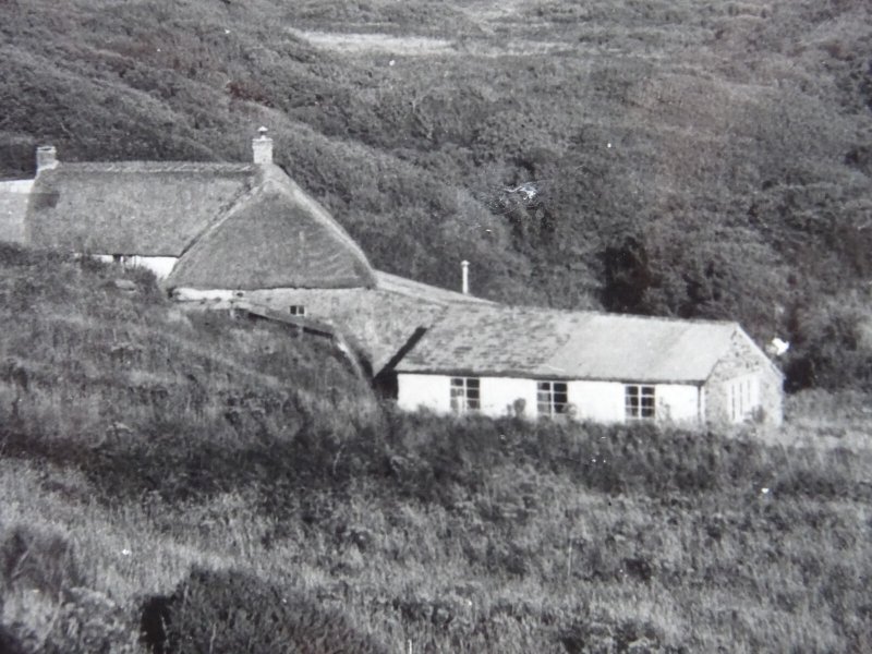 Devon MARSLAND VALLEY & MILL - Old RP Postcard by Overland