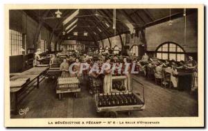 Old Postcard The Benedictine Fecamp A La Salle Museum of labeling women at work