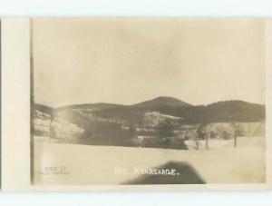 Pre-1920 rppc NICE VIEW Mount Kearsarge - Intervale New Hampshire NH i7294