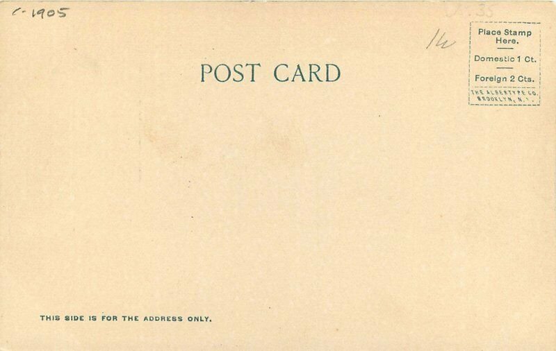 C-1905 Fortress Monroe Virginia Post Chapel undivided Postcard 21-4166