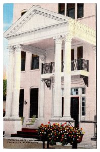 Antique Purefoy Hotel Annex, Talladega, AL Postcard