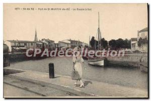 Postcard Old Port Ile De Re From St Martin De Re Le Bassin Flot