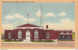 VIRGINIA BEACH, Virginia, 1930-40s; Post Office