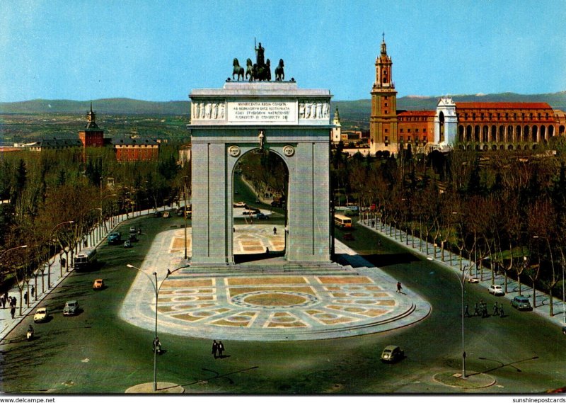 Spain Madrid Triumphal Arch
