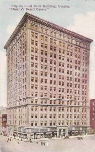 Nebraska Omaha City National Bank Building 1910