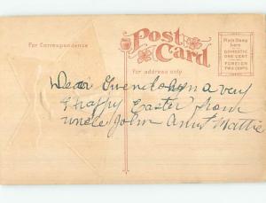 Surface Wear Div-Back Easter RARE UPSIDE DOWN STAR DEVIL WORSHIP SYMBOL o5924