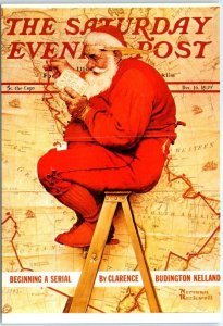 M-53111 Santa By Norman Rockwell