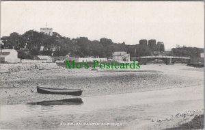 Wales Postcard - Rhuddlan Castle and River, Denbighshire  RS33164