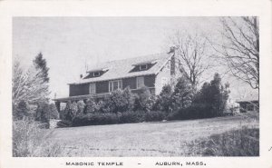 Massachusetts Auburn Masonic Temple