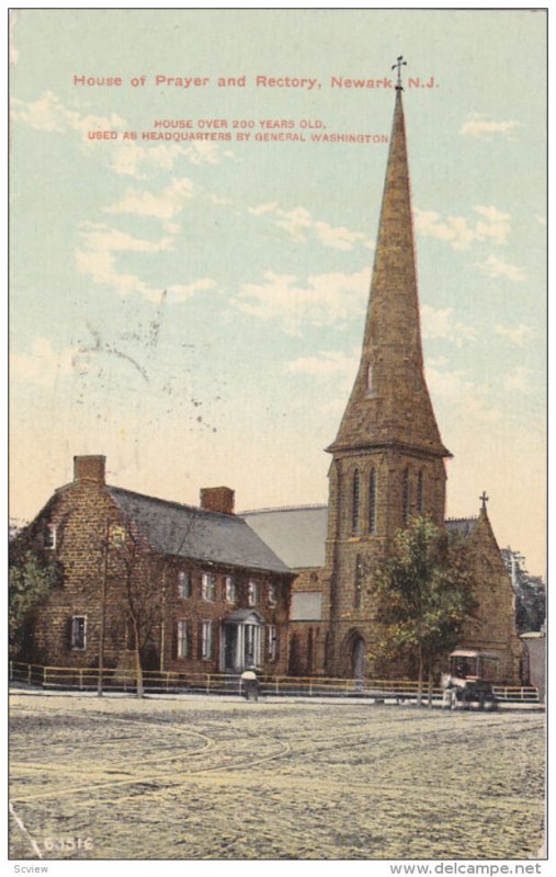 NEWARK, New Jersey; House of Prayer and Rectory, PU-1915