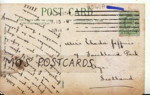 Genealogy Postcard - Jeffries - 7 Faukland Park - Ayr - Scotland - Ref 9040A
