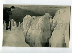 3133273 FRANCE CHAMONIX Climbing Crevasses Vintage postcard