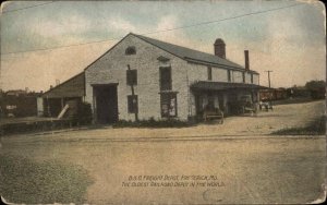 Frederick Maryland MD Train Station Depot 1900s-10s Postcard