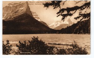 13898 St. Mary's Lake from Baring Creek, Glacier National Park, Montana