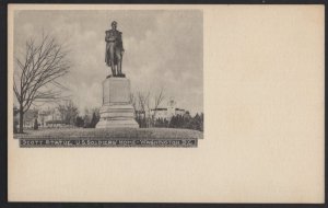 DC WASHINGTON Scott Statue, U.S. Soldiers' Home ~ Und/B