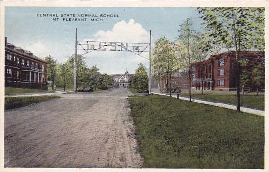 Central State Normal School Mountain Pleasant Michigan 1918