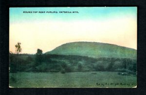 PX3 Parorama Colored 1910s Catskill Mts. Round Top near PURLING, Pub A.L. Wright