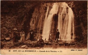 CPA La Bourboule Cascade de la Verniere FRANCE (1302670)