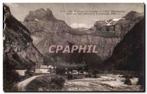 Old Postcard surroundings Samoan Sixt top Gifffre Vallee and Tanneverge