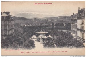 Vue Plongeante Sur La Place Royale Et La Chaine, Pau (Pyrenees-Atlantiques), ...