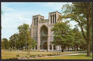 BC View of Christ Church Cathedral VICTORIA - Chrome 1950s-1970s