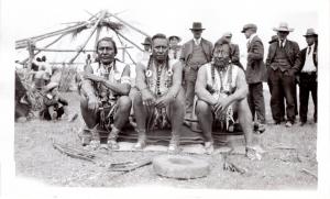 Real Photograph, Indians, Montana, 5 photos