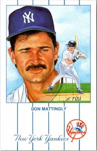 Baseball Don Mattingly New York Yankees