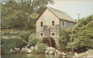Cape Cod Massachusetts~Old Water Mill In Brewster~Vintage Postcard