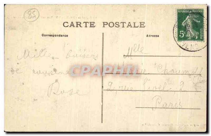 Old Postcard Zion Pres De Croix De Vie La Roche Gray