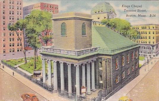 Kings Chapel Tremont Street Boston Massachusetts