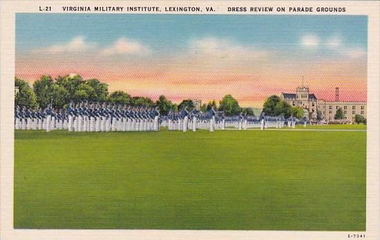 Virginia Lexington Virginia Military Institute Dress Review On Parade Grounds