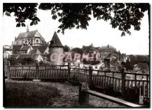 Modern Postcard Panorama Saint Florentin