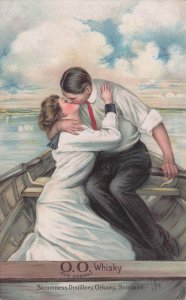 Old Orkney Stromness Distillery Scottish Old Advertising Postcard