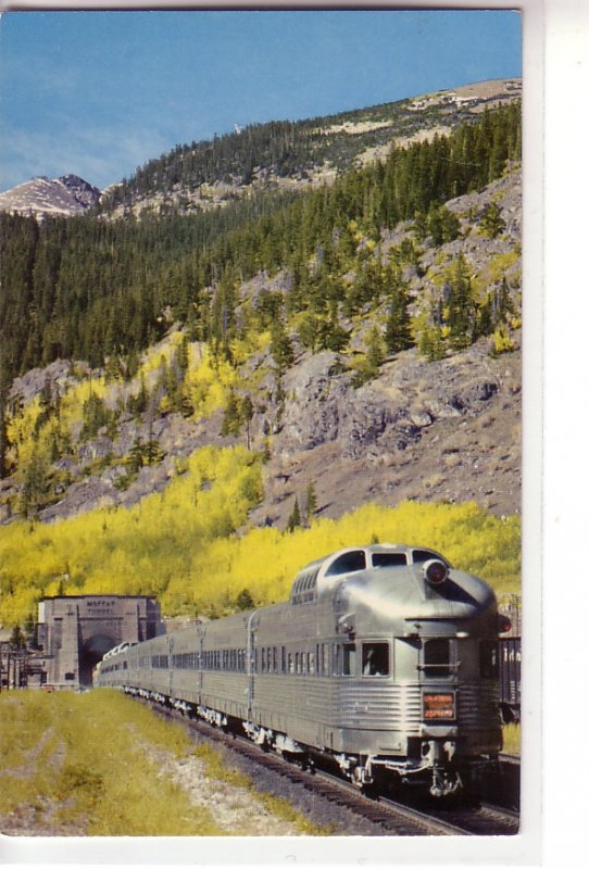 California Zephyr at Moffat Tunnel, East Portal, Colorado !