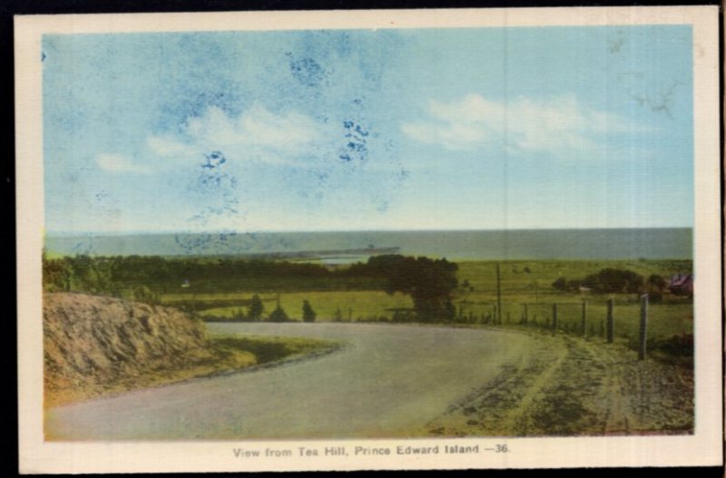 Prince Edward Island View from TEA HILL - PECO - White Border