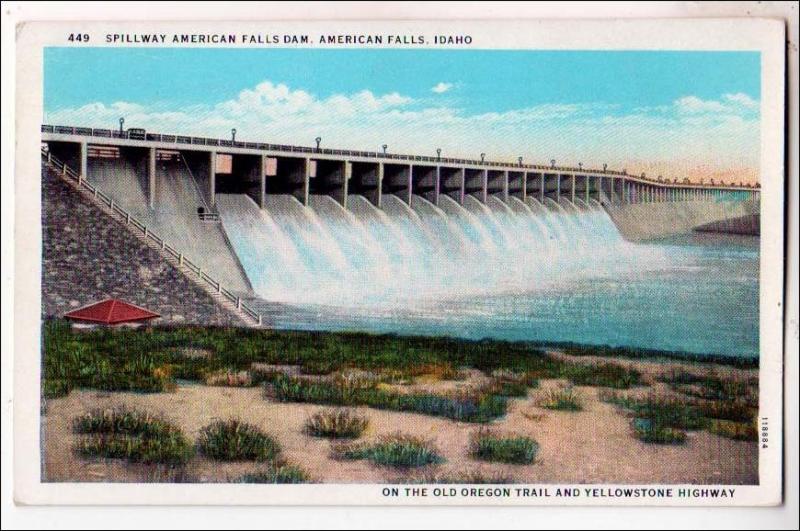 ID - Spillway, American Falls Dam, Idaho