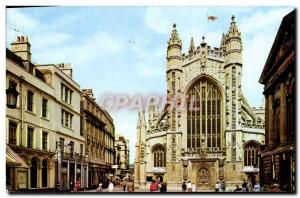 Modern Postcard West Front The Abbey Bath