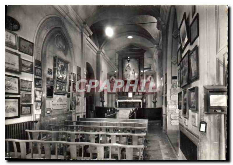 Modern Postcard Menton M N D of the Annunciation of the Interieur chapel