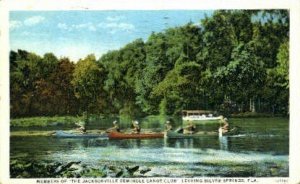 Jacksonville Seminole Canoe Club - Silver Springs, Florida FL