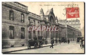 Old Postcard Paris 8 stop the Elysee Palace